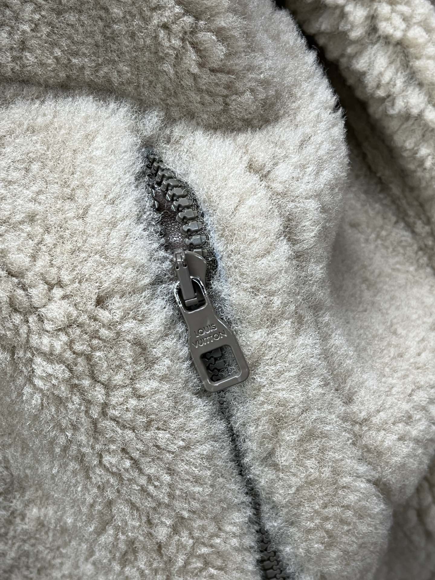 Louis Vuitton Reversible Hooded Shearling Blouson Leather Winter Jacket