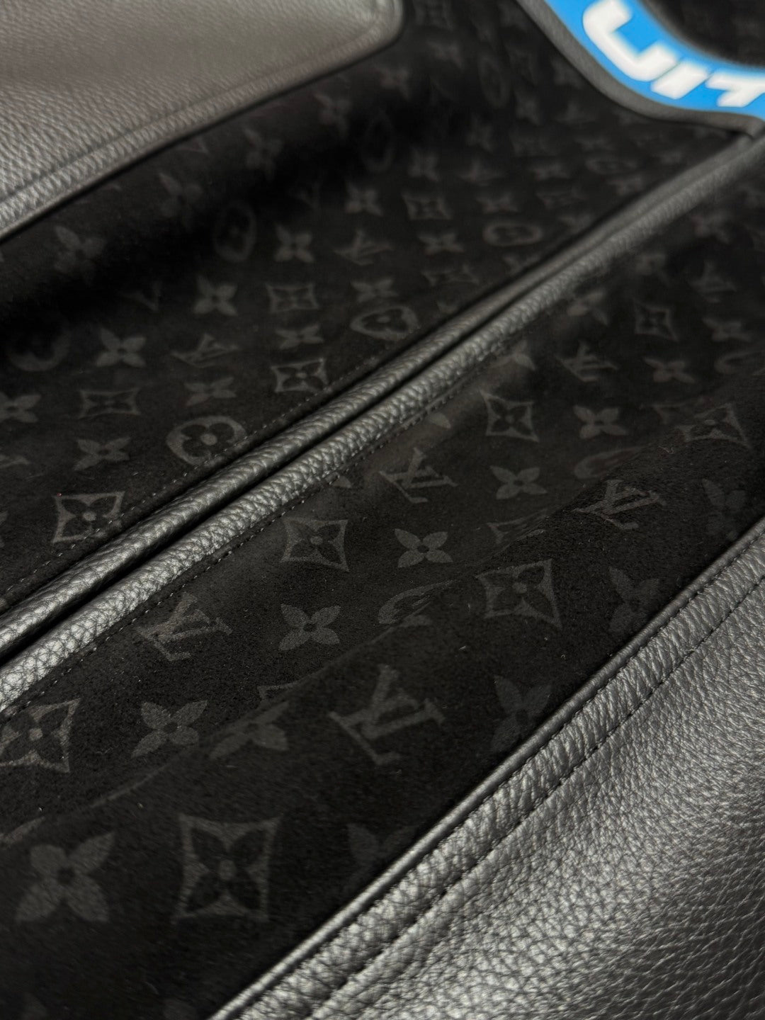 Louis Vuitton Leather-Mix Biker Jacket – Black Desert Racer For Sale