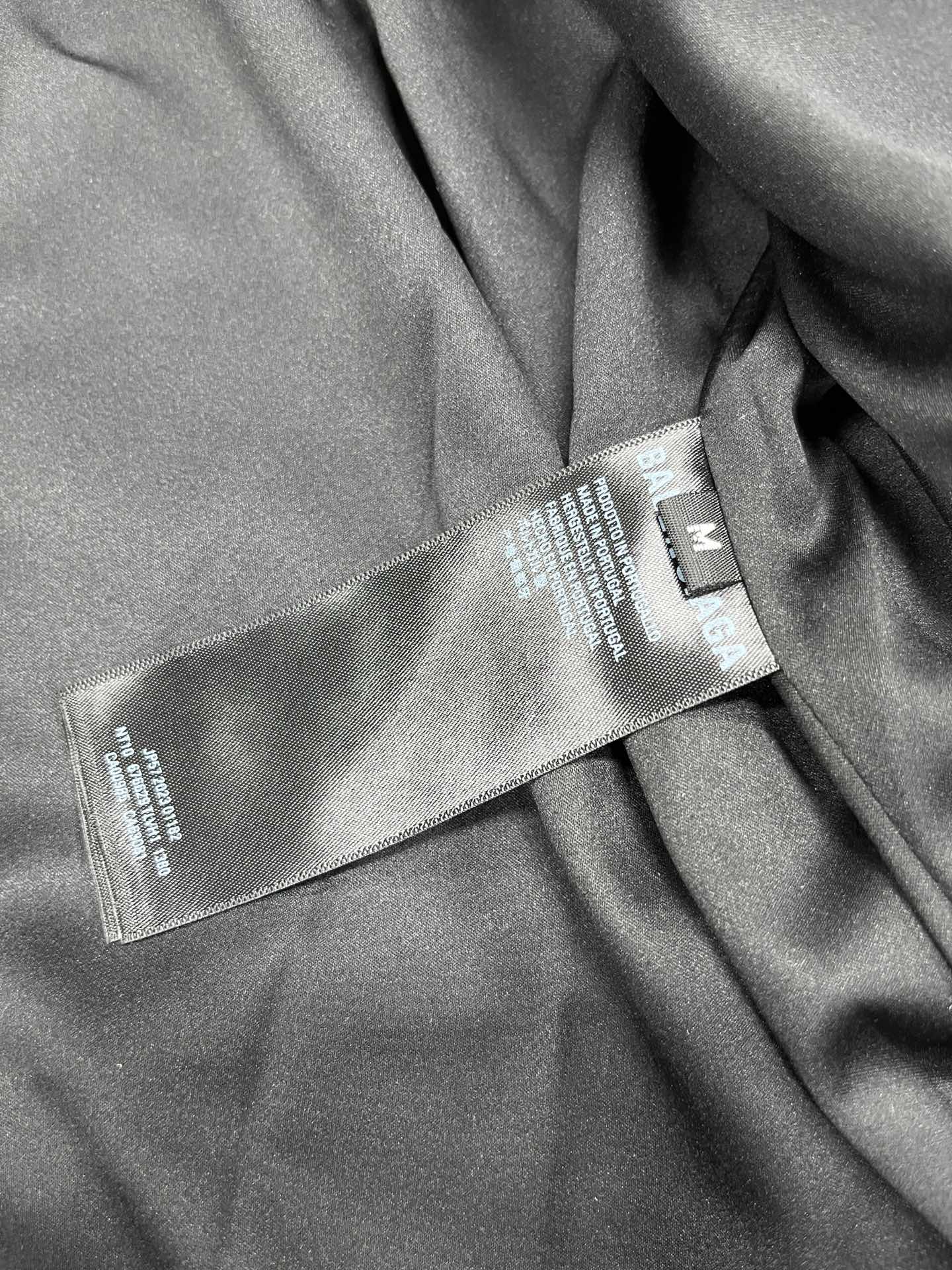 Balenciaga Oversized Leather Bikers Jacket – Silver