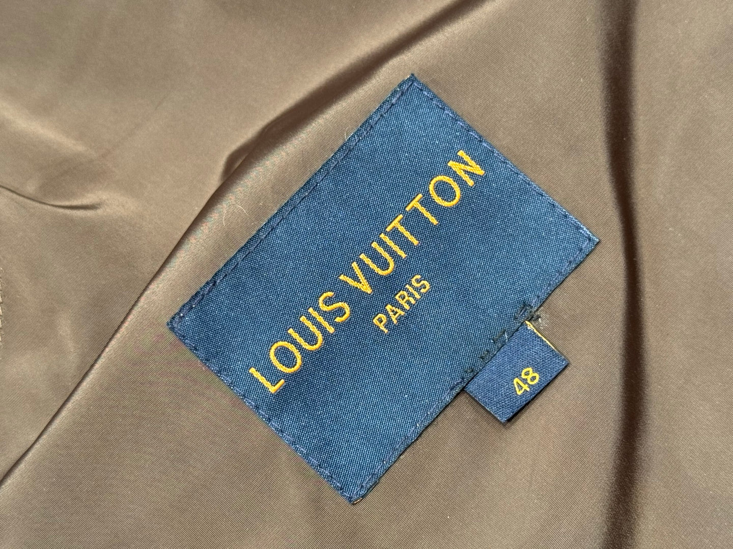 Louis Vuitton Men’s Monogram Leather Parka Jacket – Pharrell × Nigo FW25