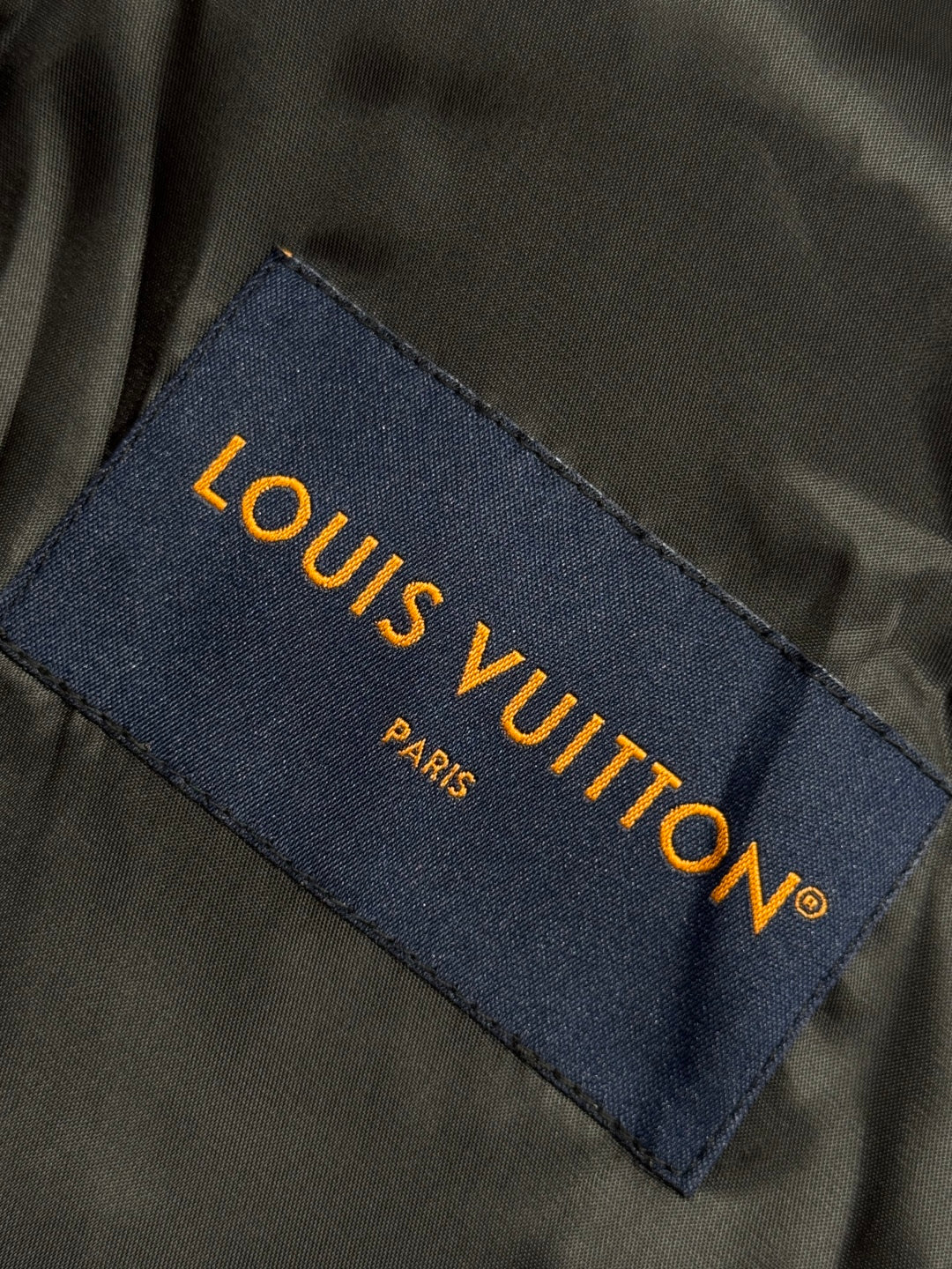 Louis Vuitton Leather-Mix Biker Jacket – Black Desert Racer For Sale