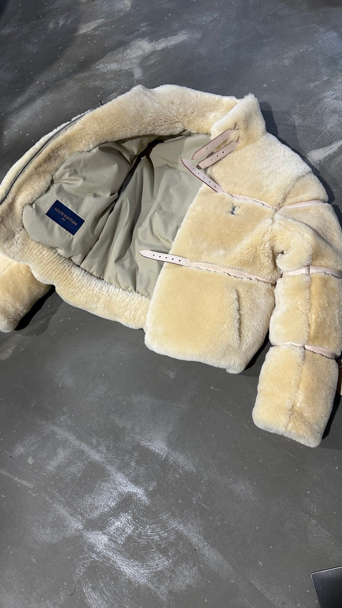 Louis Vuitton Shearling-Down Blouson Jacket – FW23 Runway