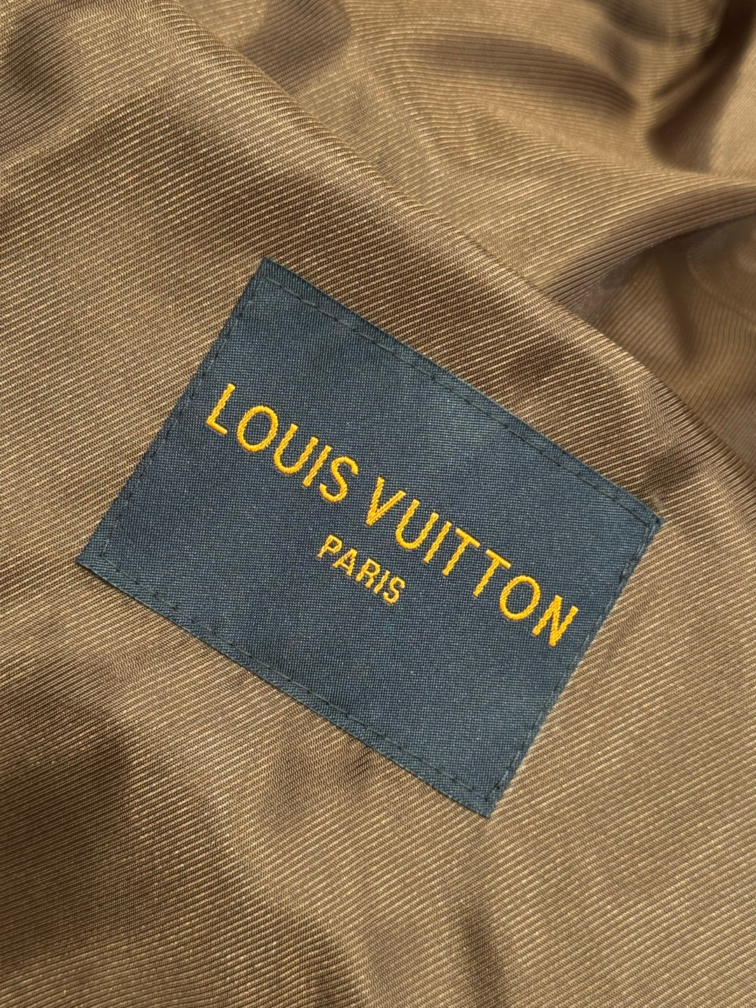Louis Vuitton Python-Mix Leather Tracksuit Top – Mid-Brown