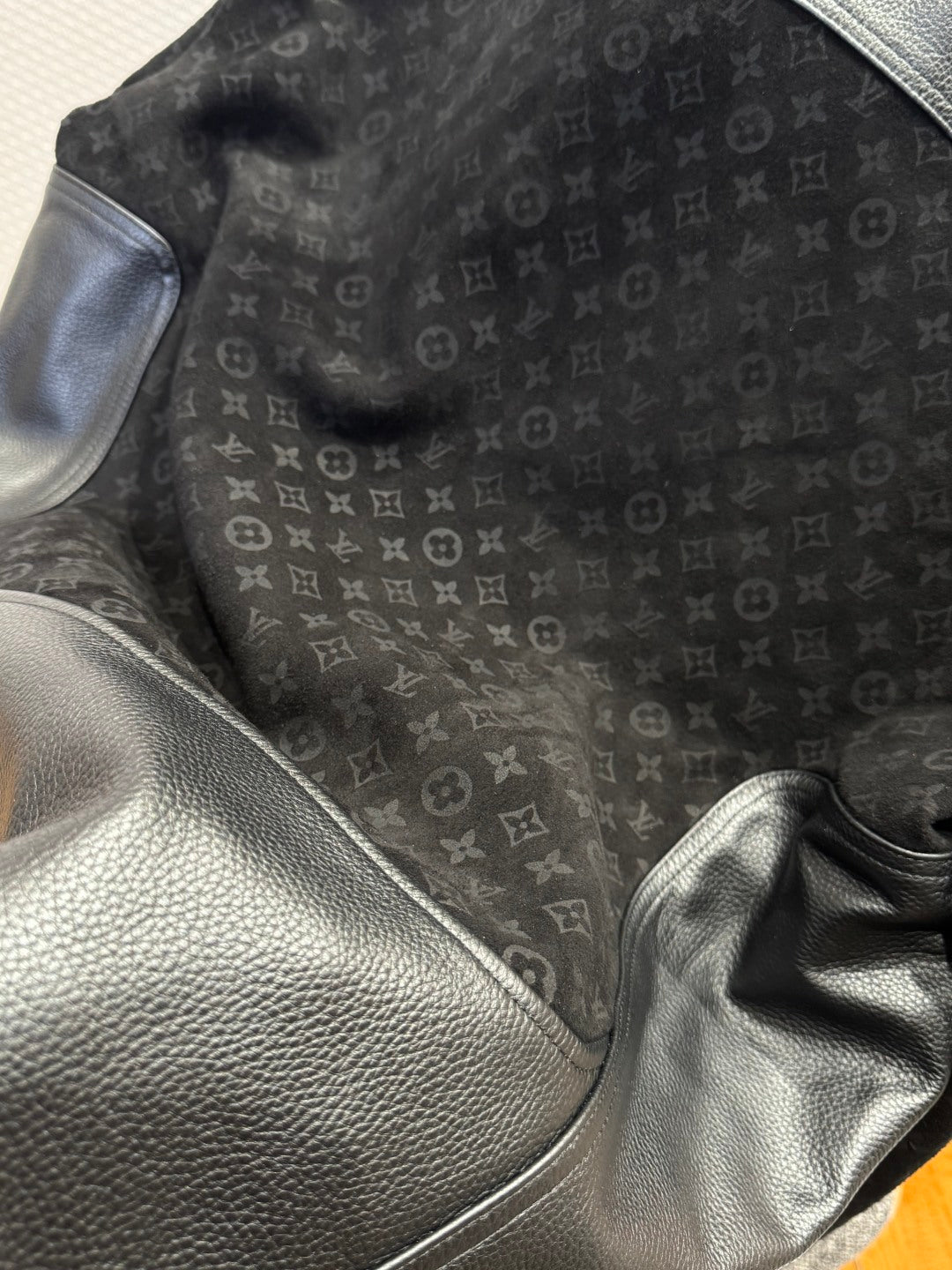 Louis Vuitton Leather-Mix Biker Jacket – Black Desert Racer For Sale