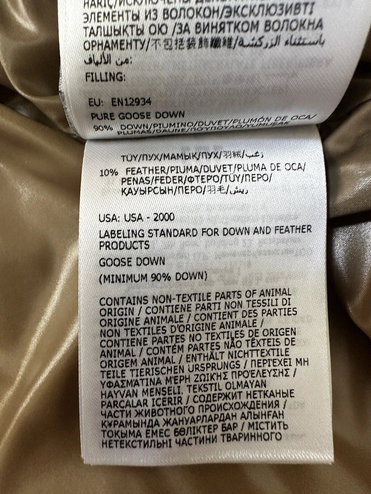 Moncler × Palm Angels “Maya 70” LED-Glow Down Jacket – Bright White